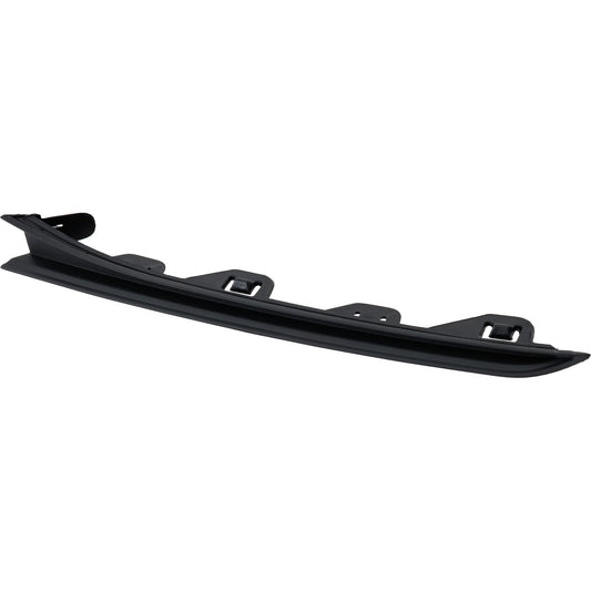 Front, Driver Side, Lower Bumper Trim, Textured Black