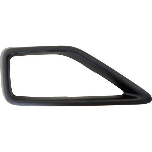 Front, Passenger Side Bumper Trim, Textured Black