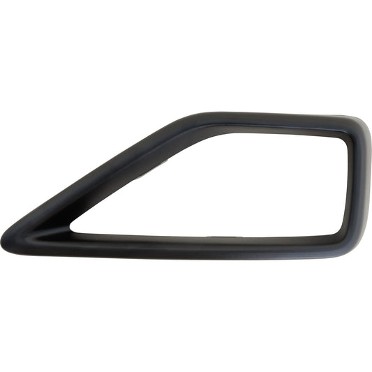 Front, Driver Side Bumper Trim, Textured Black