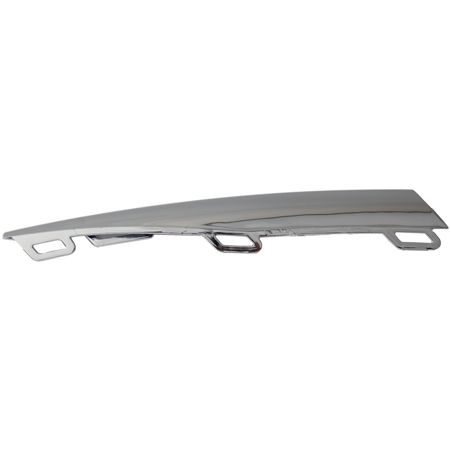 Passenger Side, Outer, Upper Grille Trim, Chrome, For Models with R-Line Package
