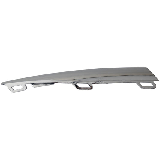 Passenger Side, Outer, Upper Grille Trim, Chrome, For Models with R-Line Package