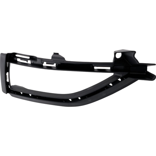 Front, Passenger Side Fog Light Trim, Textured Black