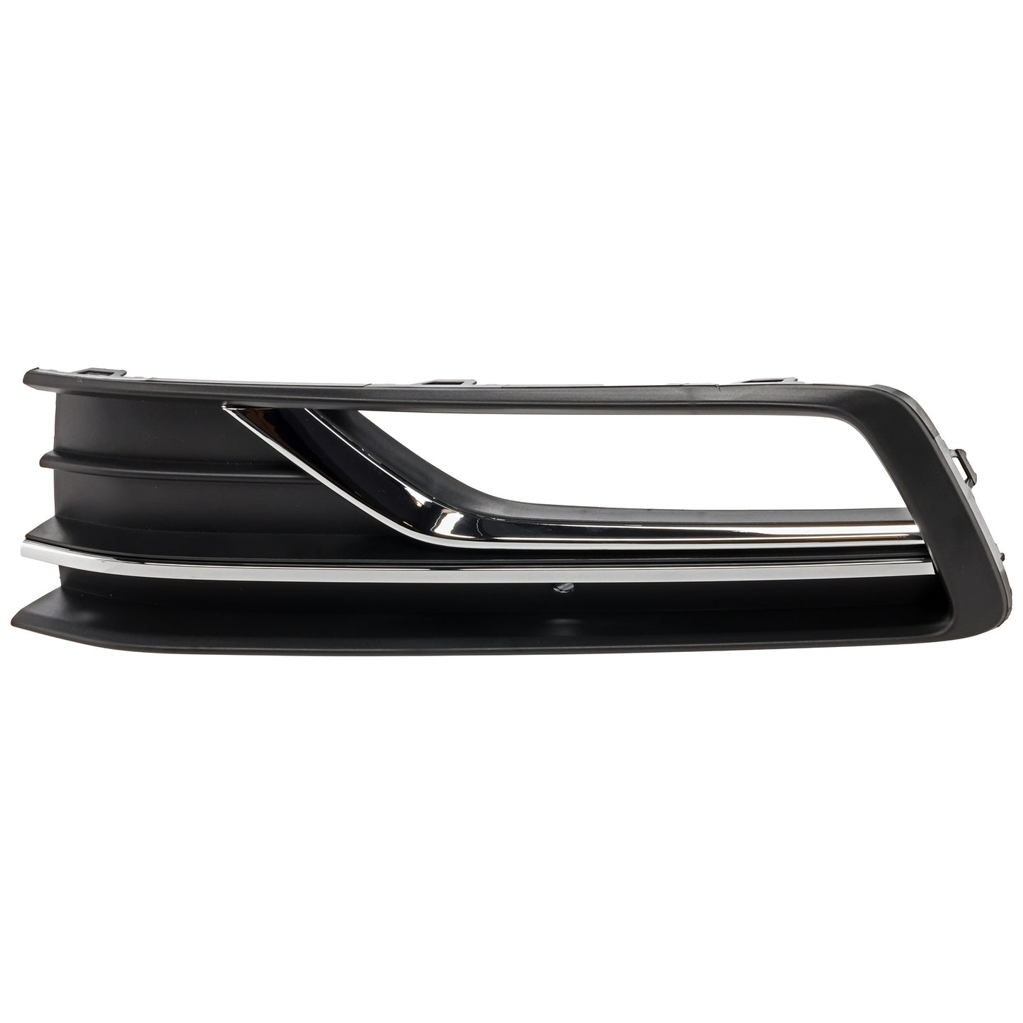 Front, Driver Side Fog Light Trim, Textured Black, Canada/USA Built