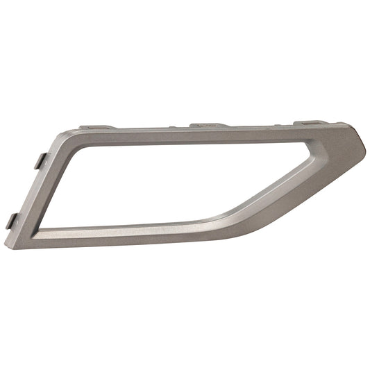 Front, Passenger Side Fog Light Trim, Silver, without R-Line Package