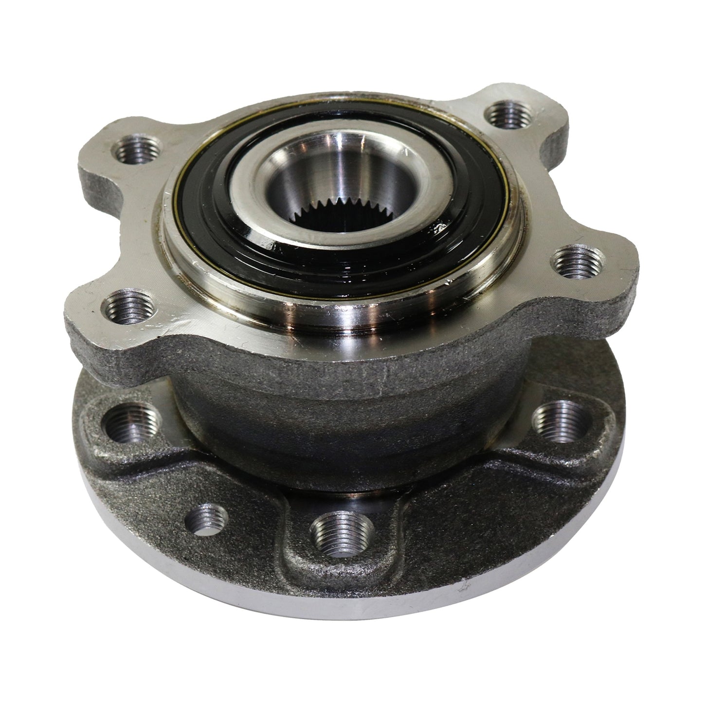 Rear, Driver or Passenger Side Wheel Hub, With Bearing, 5 x 4.21 in. Bolt Pattern