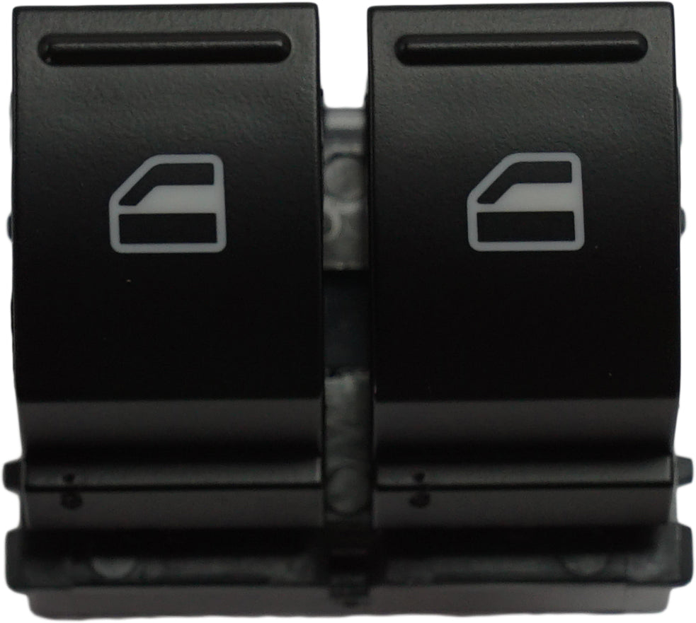 Front, Driver Side Window Switch, Black