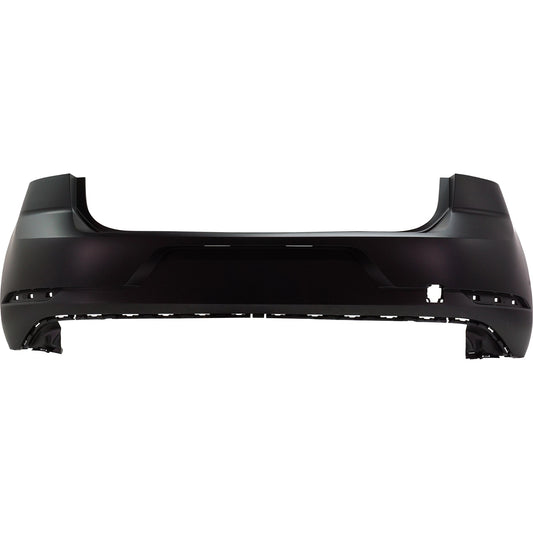 Rear Primed Bumper Cover, Without Parallel Park Assist