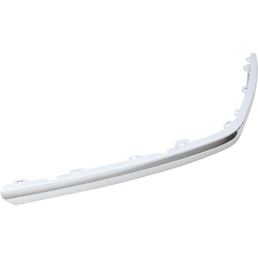 Rear, Passenger Side Bumper Trim, Chrome