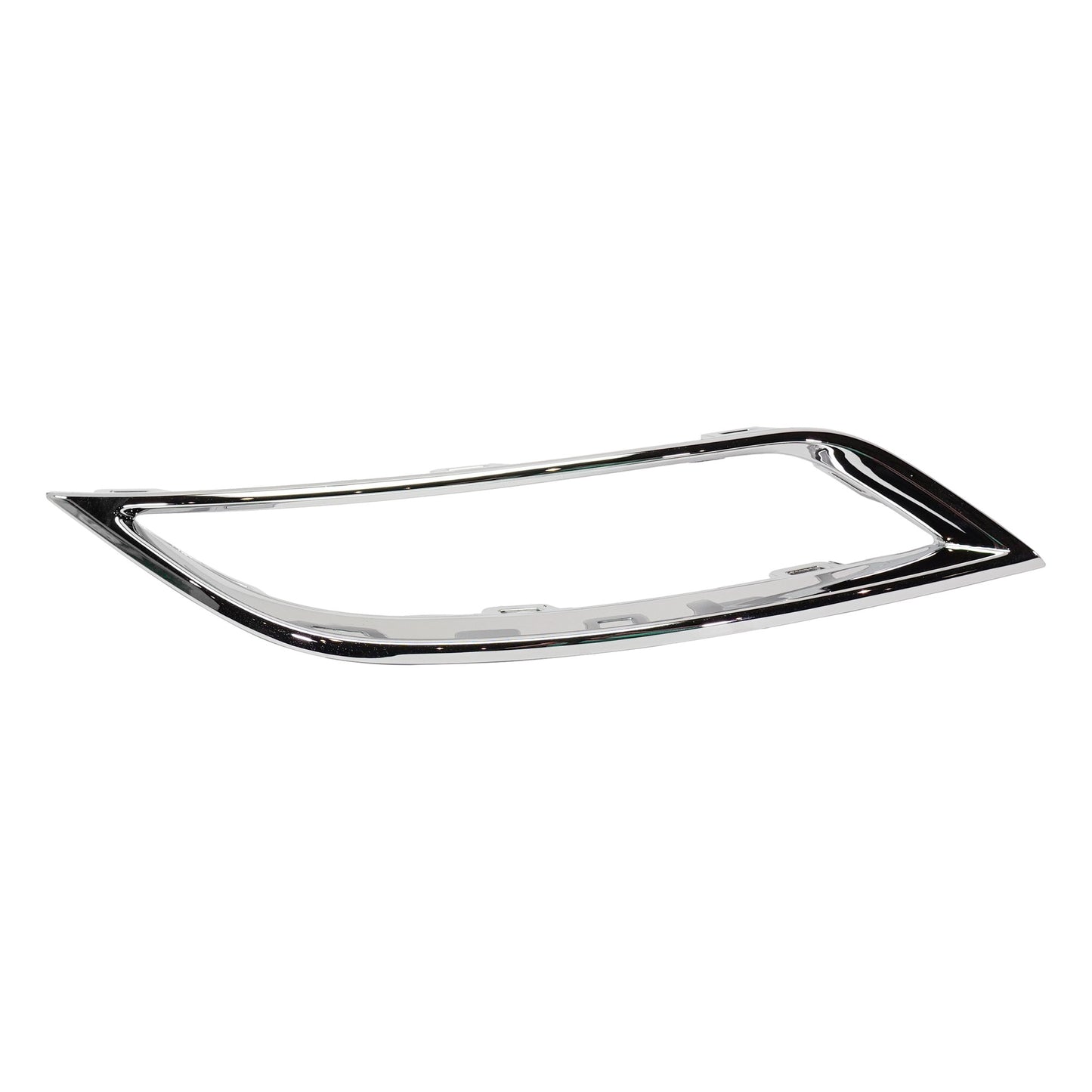 Rear, Passenger Side, Lower Bumper Trim, Silver