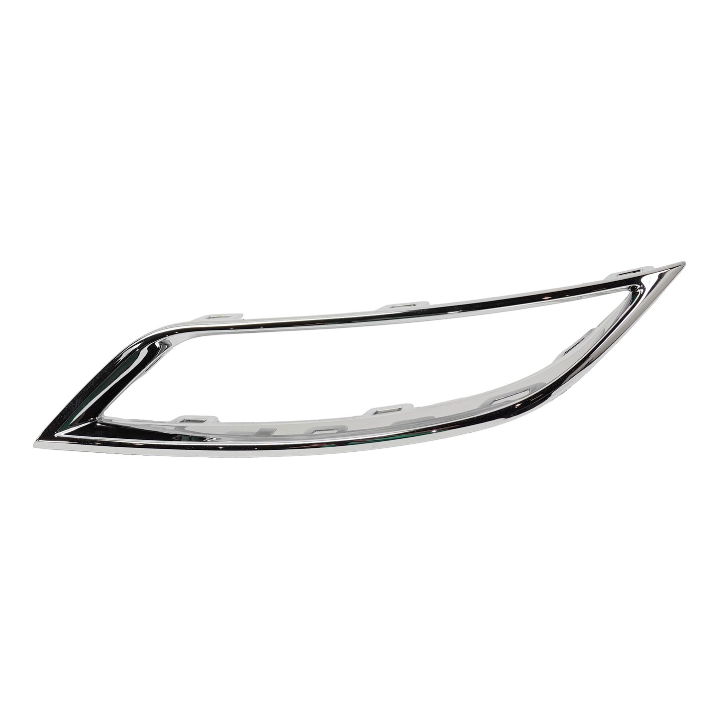Rear, Driver Side, Lower Bumper Trim, Silver