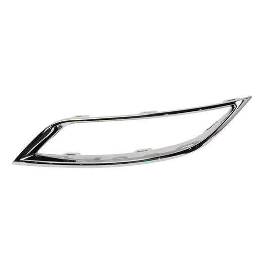 Rear, Driver Side, Lower Bumper Trim, Silver