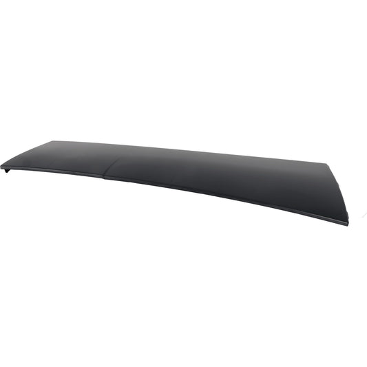 Front, Passenger Side Valance, Black