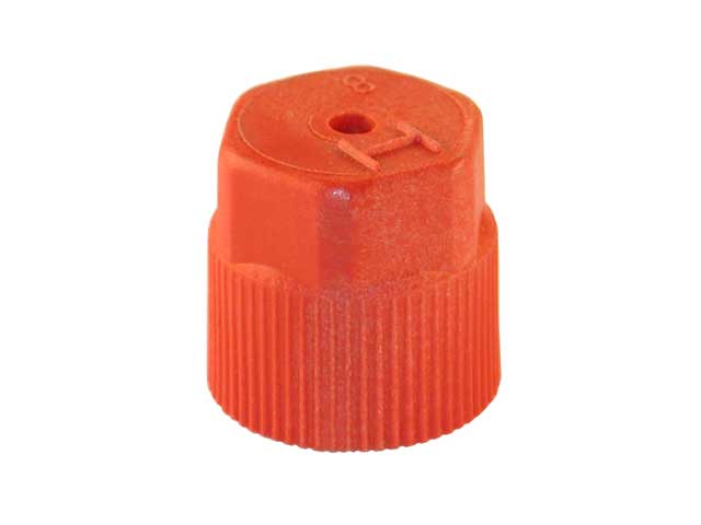 A/C Service Valve Cap R134A Cap Red -High Side (Pressure) - Replaces OE Numbers: MT0069, 357-820-809 C