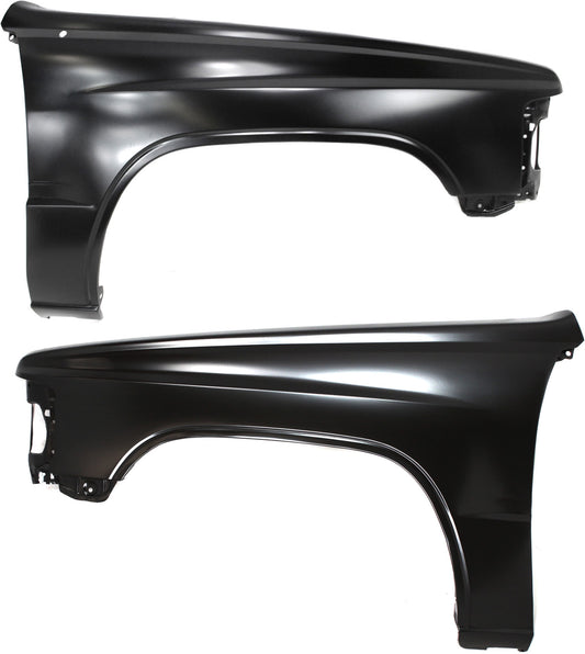 Front, Driver and Passenger Side Fenders, RWD