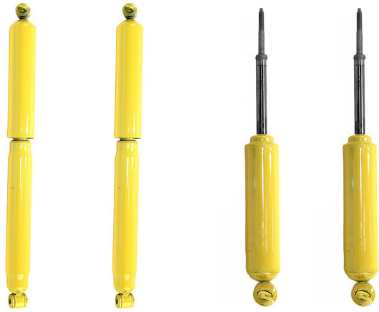 SET-34985-C Front and Rear, Driver and Passenger Side Shocks, Rear Wheel Drive, Gas-Magnum Series