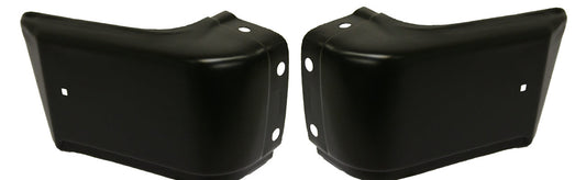 Передний бампер со стороны водителя и пассажира, грунтованная сталь