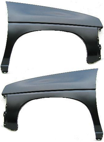 Front, Driver and Passenger Side Fenders, RWD