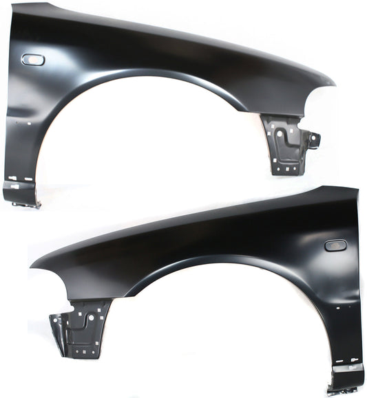 Front, Driver and Passenger Side Fenders, With turn signal light hole