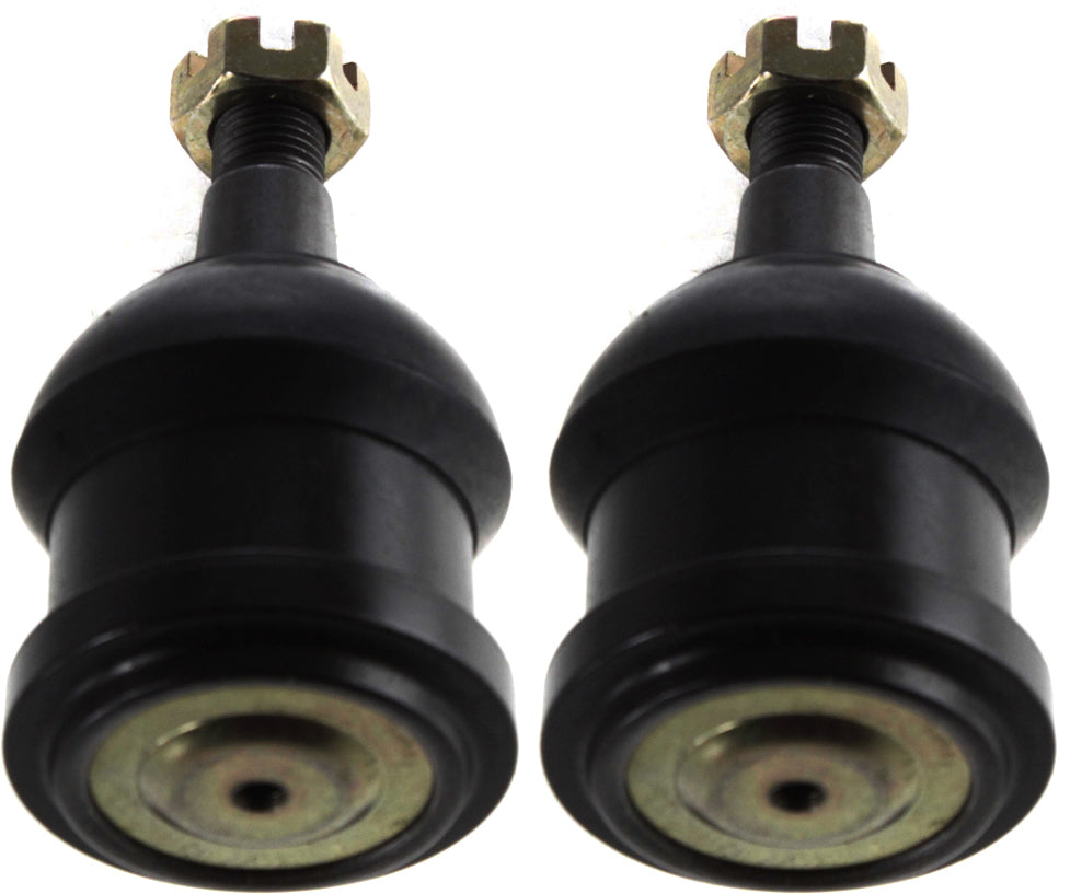 Передние, со стороны водителя и пассажира, верхние шаровые шарниры