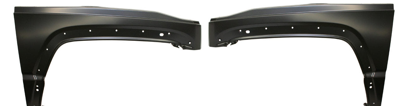 Front, Driver and Passenger Side Fenders