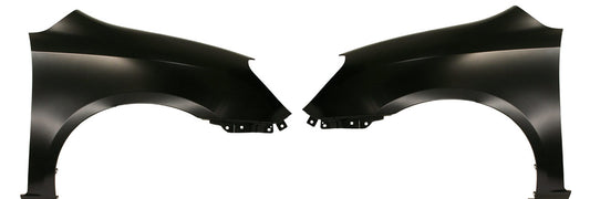 Front, Driver and Passenger Side Fenders, Without turn signal light hole