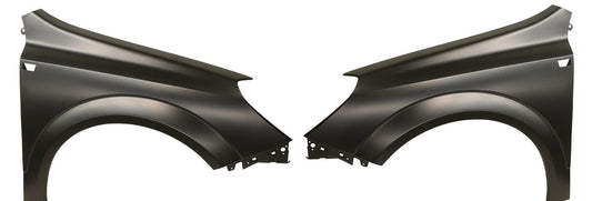 Front, Driver and Passenger Side Fenders, With turn signal light hole