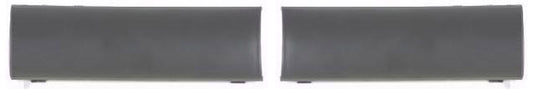 Front, Driver and Passenger Side Bumper Trims, Black