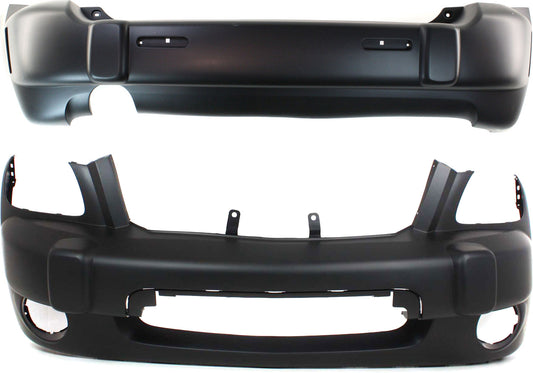 Wagon Front and Rear Primed Bumper Cover