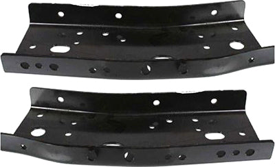Front, Driver and Passenger Side Bumper Brackets, Side Rail Plate
