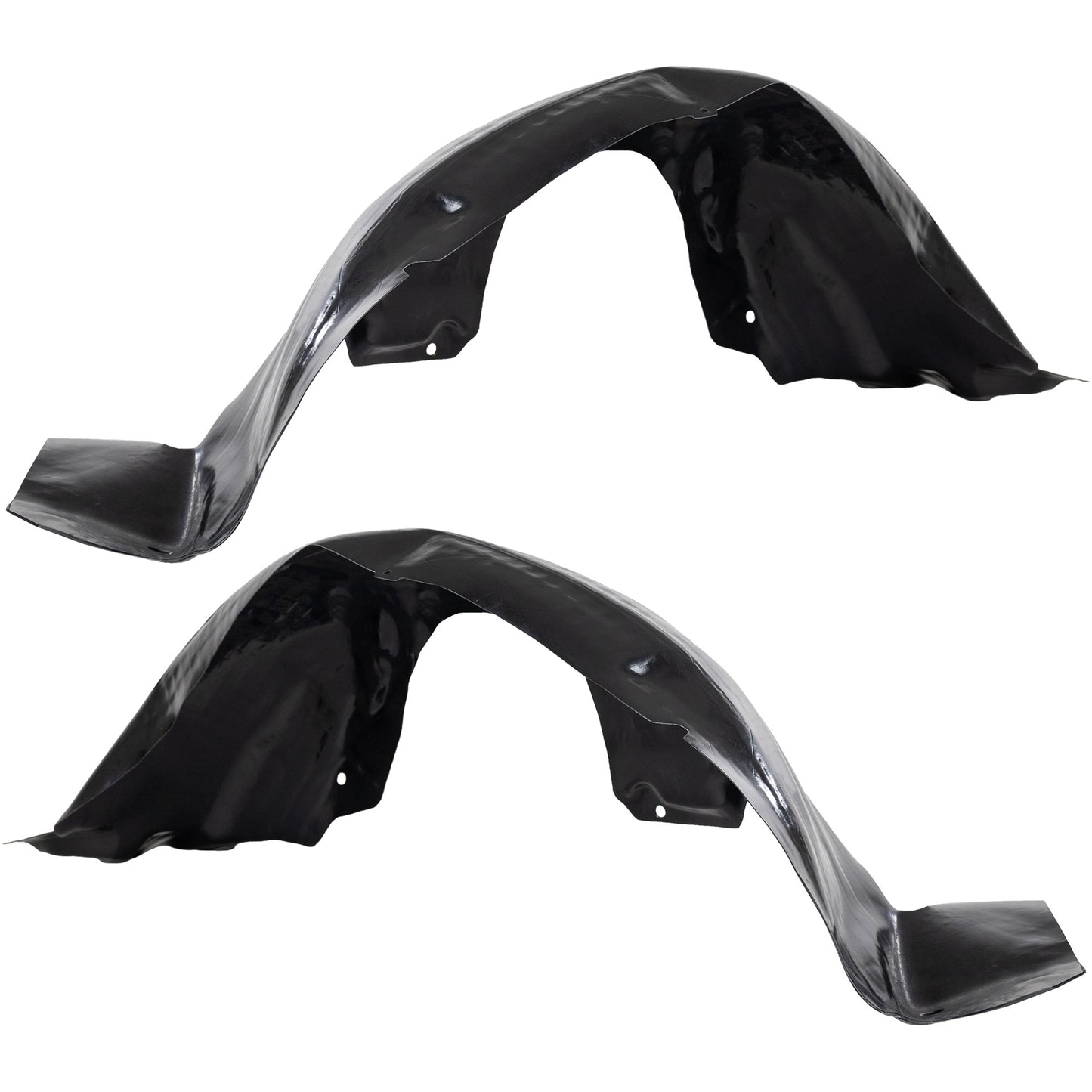 Front, Driver and Passenger Side, Fender Liner