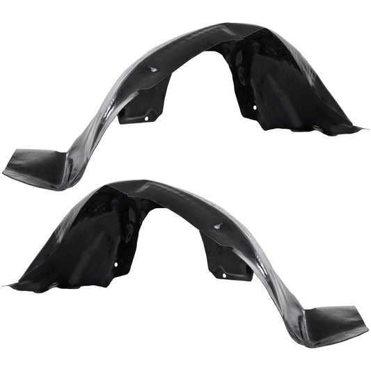 Front, Driver and Passenger Side, Fender Liner