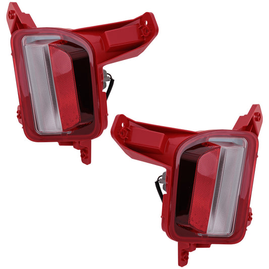 Driver and Passenger Side Back Up Light With bulb(s) CAPA Certified