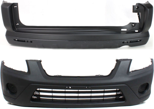Front and Rear Textured Bumper Cover