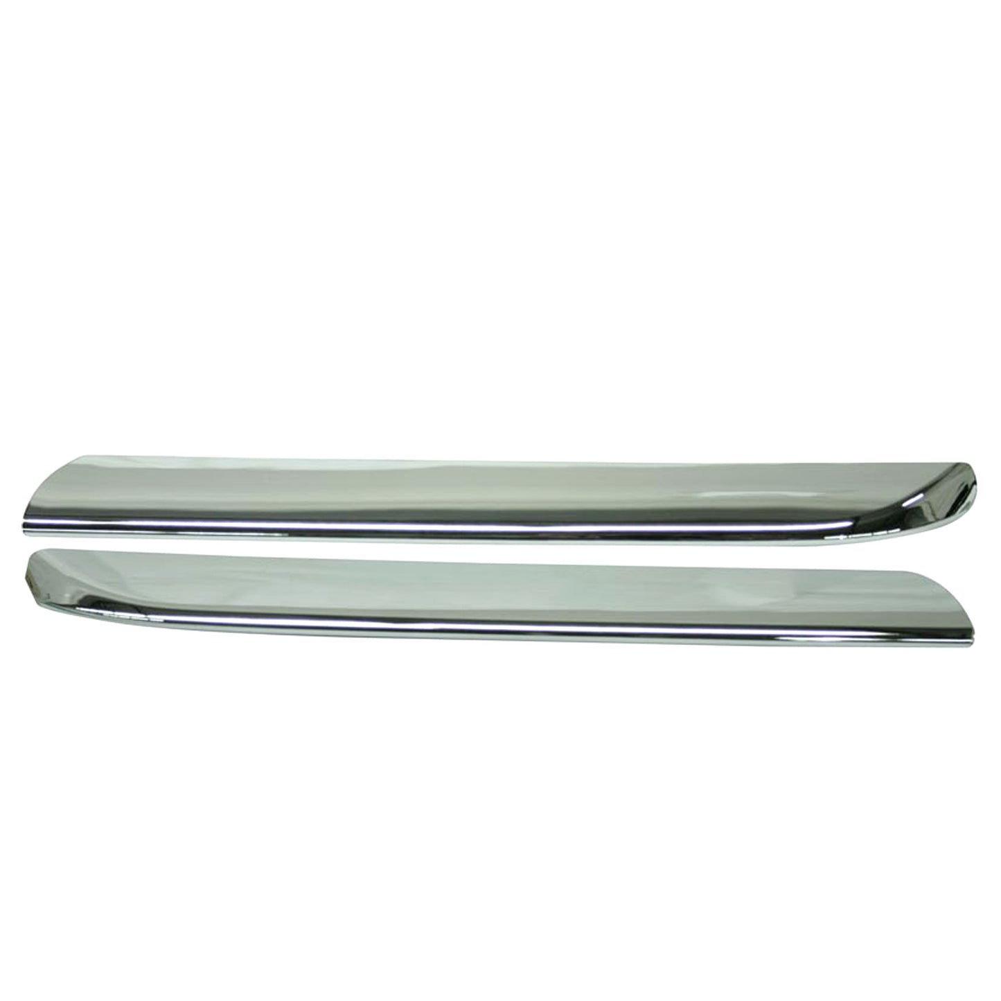 Driver and Passenger Side, Upper Grille Trim, Chrome, Japan Built Vehicle