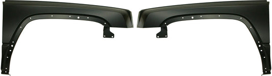 Front, Driver and Passenger Side Fenders, With Antenna Hole