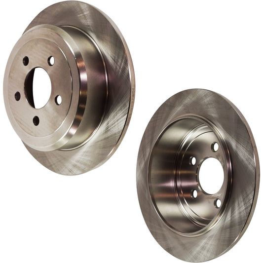 Задний тормозной диск, гладкий, цельный, с 5 выступами, 315,98 мм