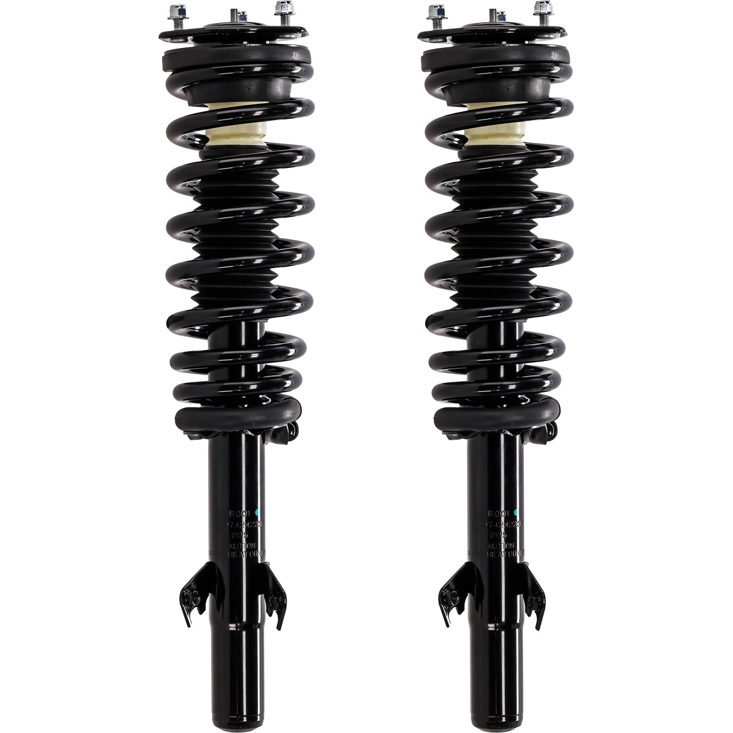 Front, Driver and Passenger Side Fully Loaded Strut