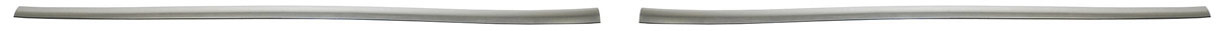 Front, Driver and Passenger Side Bumper Trims, Chrome, 32.5 in.