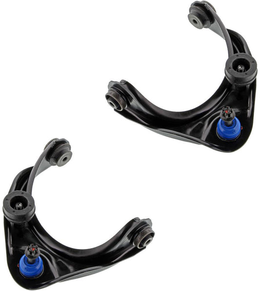 SET-MECMS761173 Front, Driver and Passenger Side, Upper Control Arm, Supreme Series