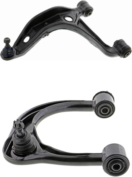 SET-MECMS861040 Front, Driver and Passenger Side, Upper Control Arm, Supreme Series