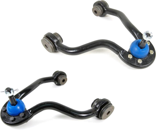 SET-MEMS50120 Front, Driver and Passenger Side, Upper Control Arm, Supreme Series