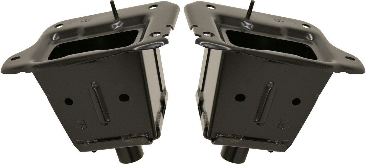Front, Driver and Passenger Side Bumper Brackets, Stay Mounting