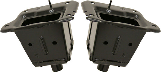 Front, Driver and Passenger Side Bumper Brackets, Stay Mounting
