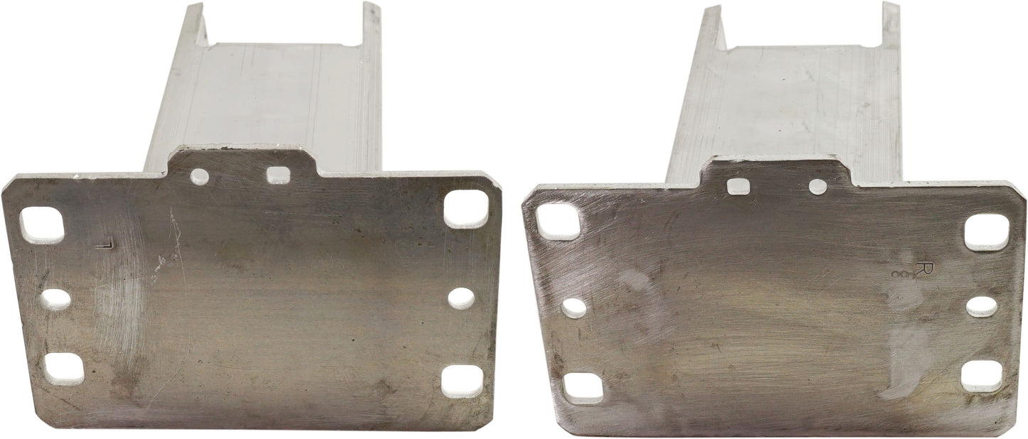 Front, Driver and Passenger Side Bumper Brackets