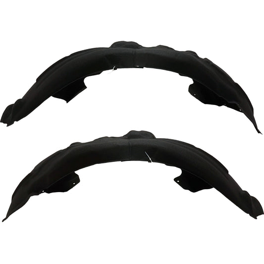 Front, Driver and Passenger Side, Fender Liner