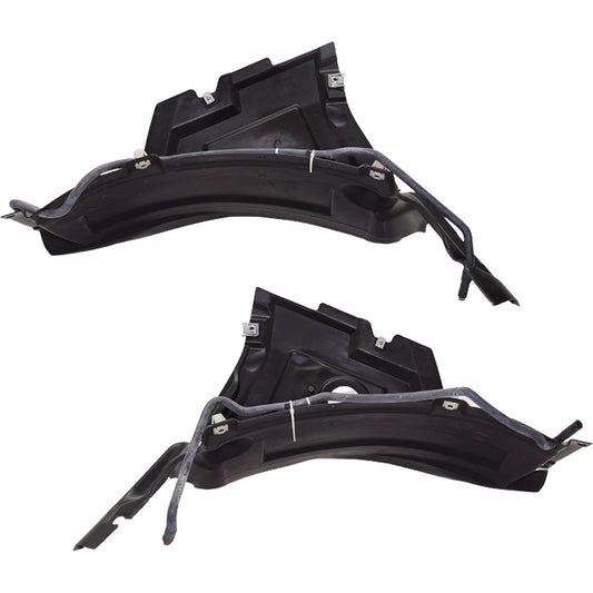Front, Driver and Passenger Side, Front Section, Fender Liner