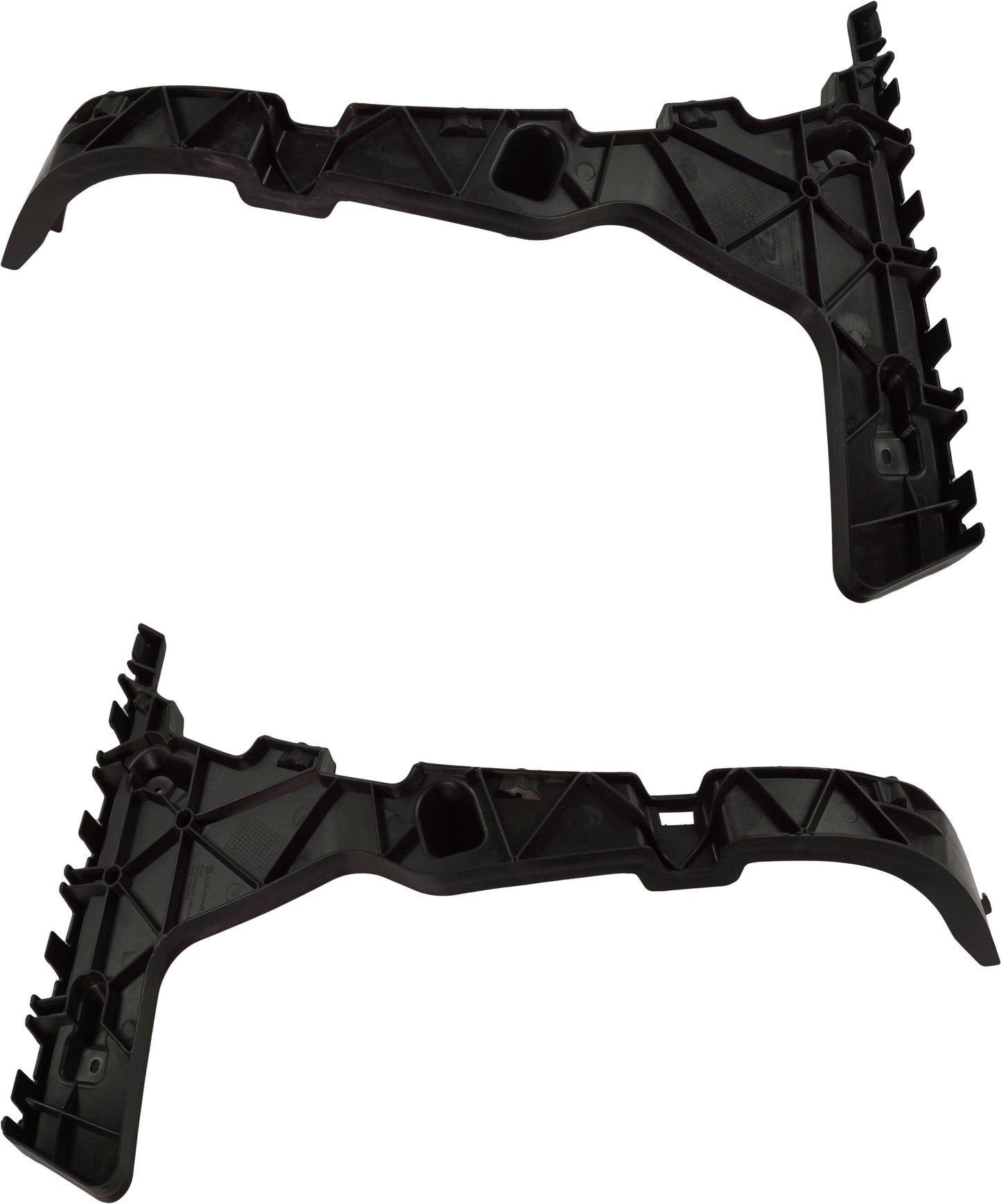 Rear, Driver and Passenger Side Bumper Brackets, Guide Cover, For Models Without S-Line Package