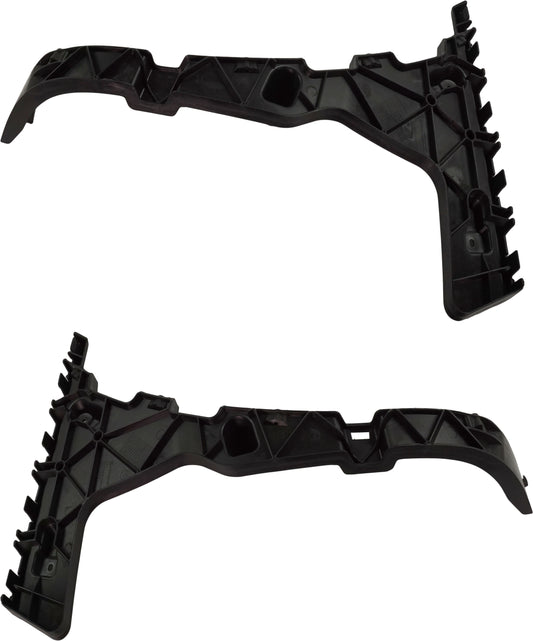 Rear, Driver and Passenger Side Bumper Brackets, Guide Cover, For Models Without S-Line Package