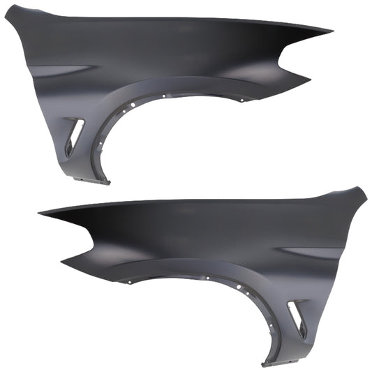 Front, Driver and Passenger Side Fenders