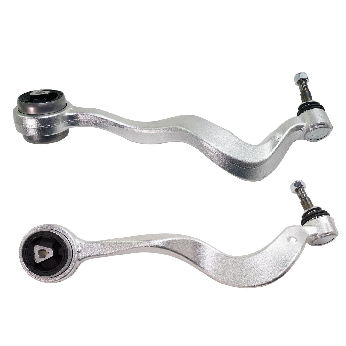 Front, Driver and Passenger Side, Lower, Frontward Control Arms